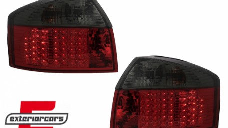 LED stražnja svjetla (crvena/smoke) / Audi A4 B6 (2000-2004) limuzina, LDAU80