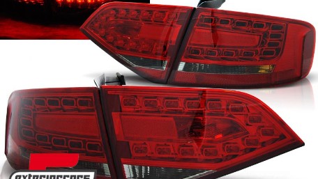 LED stražnja svjetla (crvena/smoke) / Audi A4 B8 limuzina (2008-2011), LDAU89