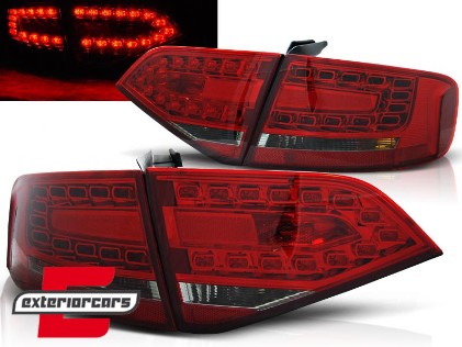 LED stražnja svjetla (crvena/smoke) / Audi A4 B8 limuzina (2008-2011), LDAU89