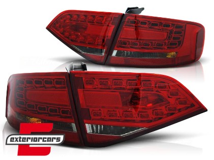 LED stražnja svjetla (crvena/smoke) / Audi A4 B8 limuzina (2008-2011), LDAU89