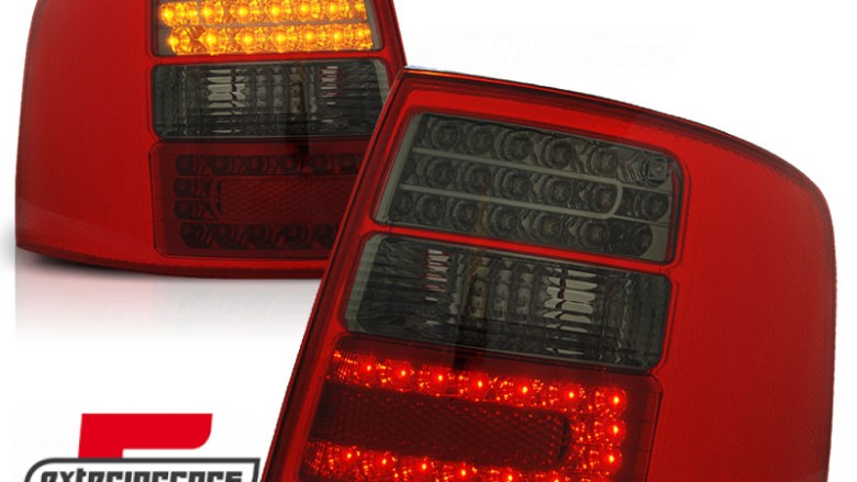 LED stražnja svjetla (crvena/smoke) / Audi A6 4B C5 karavan (1997-2004), LDAU40