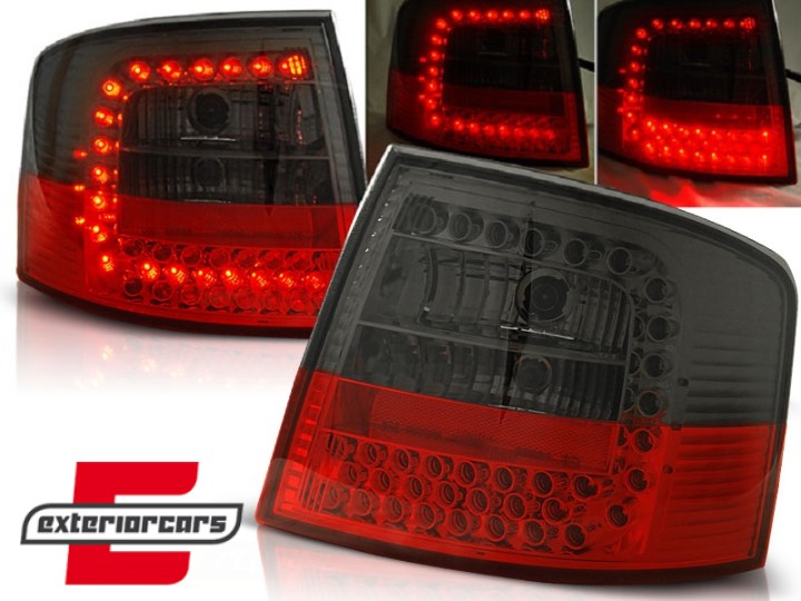 LED stražnja svjetla (crvena/smoke) / Audi A6 4B C5 karavan (1997-2004), LDAU52