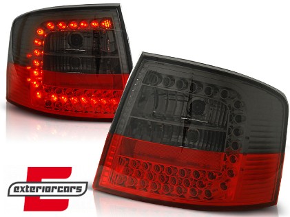 LED stražnja svjetla (crvena/smoke) / Audi A6 4B C5 karavan (1997-2004), LDAU52