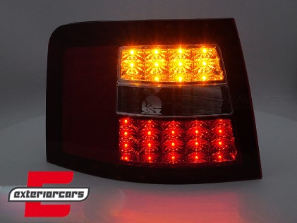 LED stražnja svjetla (crvena/smoke) / Audi A6 4B C5 karavan (1997-2004), LDAUJ0