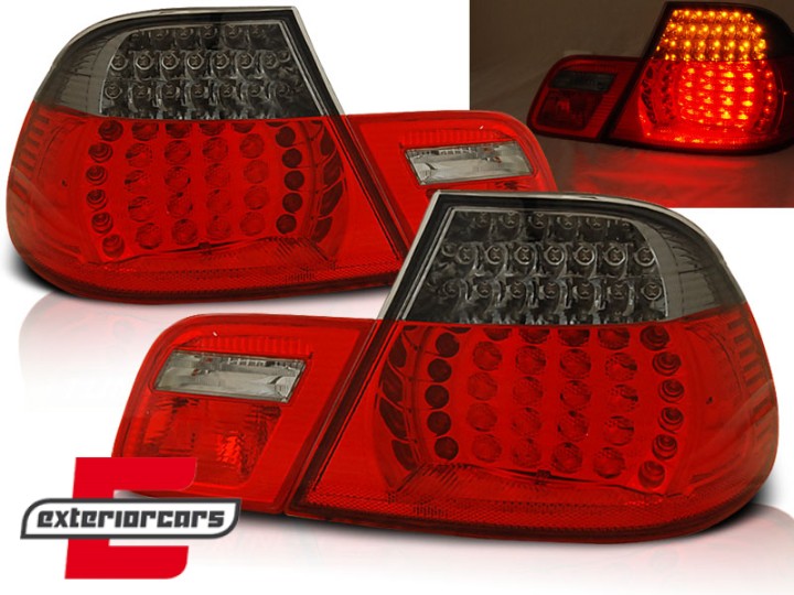 LED stražnja svjetla (crvena/smoke) / BMW serije 3 E46 Coupe (1999-03.2003), LDBM42