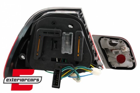 LED stražnja svjetla (crvena/smoke) / BMW serije 3 E46 Coupe (1999-03.2003), LDBM42