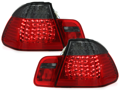 LED stražnja svjetla (crvena/smoke) / BMW serije 3 E46 limuzina (09.2001-2005), LDBM79