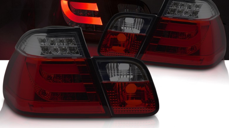 LED stražnja svjetla (crvena/smoke) / BMW serije 3 E46 limuzina (1998-08.2001), LDBMO0
