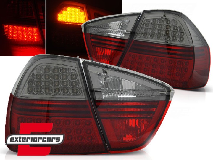 LED stražnja svjetla (crvena/smoke) / BMW serije 3 E90 limuzina (2005-2008), LDBM68