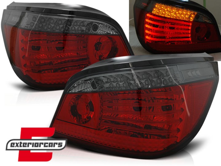 LED stražnja svjetla (crvena/smoke) / BMW serije 5 E60 (2003-03.2007) limuzina, LDBM63