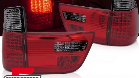 LED stražnja svjetla (crvena/smoke) / BMW X5 E53 (1999-2003), LDBMM9