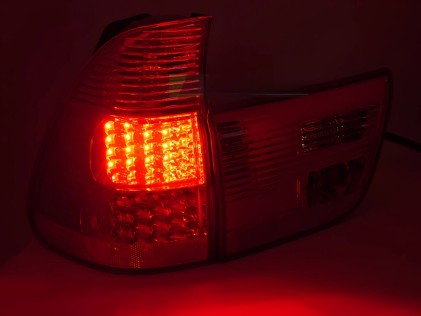 LED stražnja svjetla (crvena/smoke) / BMW X5 E53 (1999-2003), LDBMM9