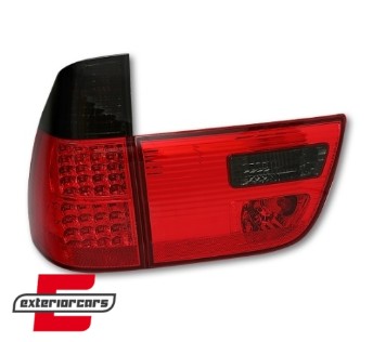 LED stražnja svjetla (crvena/smoke) / BMW X5 E53 (1999-2006), LDBMA4