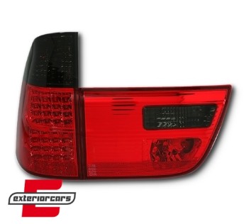 LED stražnja svjetla (crvena/smoke) / BMW X5 E53 (1999-2006), LDBMA4