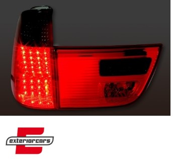 LED stražnja svjetla (crvena/smoke) / BMW X5 E53 (1999-2006), LDBMA4