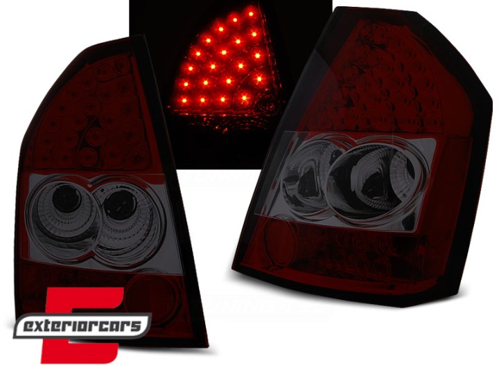 LED stražnja svjetla (crvena/smoke) / Chrysler 300C limuzina (2008-2010), LDCH13
