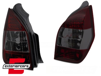 LED stražnja svjetla (crvena/smoke) / Citroen C2 hatchback (11.2003-2010), LDCI02