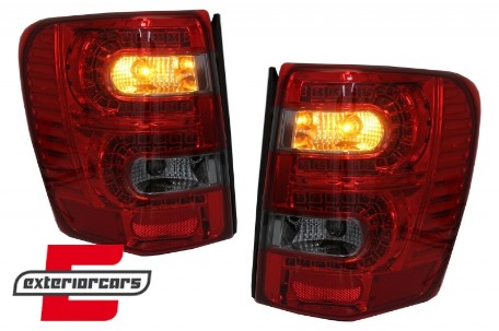 LED stražnja svjetla (crvena/smoke) / JEEP Grand Cherokee (1999-05.2005), LDCH09