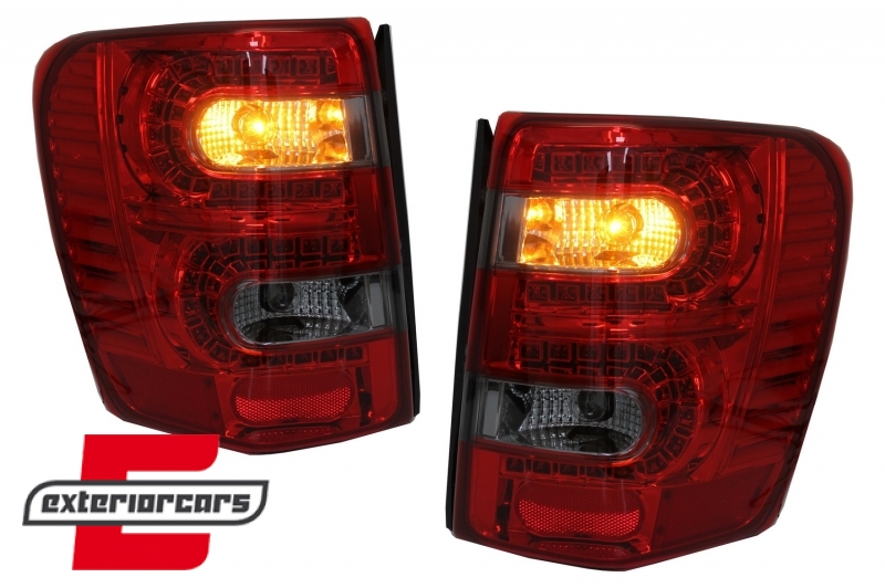 LED stražnja svjetla (crvena/smoke) / JEEP Grand Cherokee (1999-05.2005), LDCH09