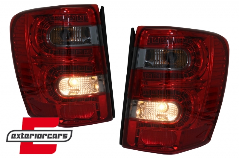 LED stražnja svjetla (crvena/smoke) / JEEP Grand Cherokee (1999-05.2005), LDCH09