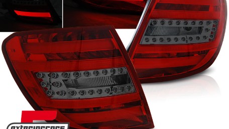 LED stražnja svjetla (crvena/smoke) / Mercedes C-klasa S204 karavan (2007-2010), LDME77