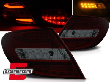 LED stražnja svjetla (crvena/smoke) / Mercedes C-klasa W204 limuzina (2007-2010), LDME69