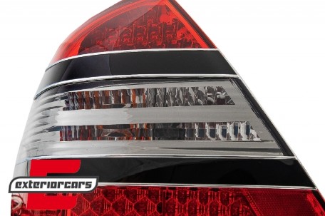 LED stražnja svjetla (crvena/smoke) / Mercedes E-klasa W211 limuzina (2002-04.2006), LDME18