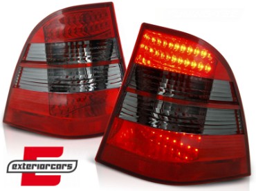 LED stražnja svjetla (crvena/smoke) / Mercedes ML M-klasa (1998-2005), LDME05