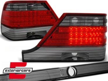 LED stražnja svjetla (crvena/smoke) / Mercedes S-klasa W140 (1995-10.1998), LDME31