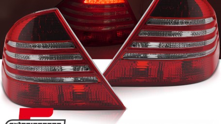 LED stražnja svjetla (crvena/smoke) / Mercedes S-klasa W220 (1998-2005), LDMEF9