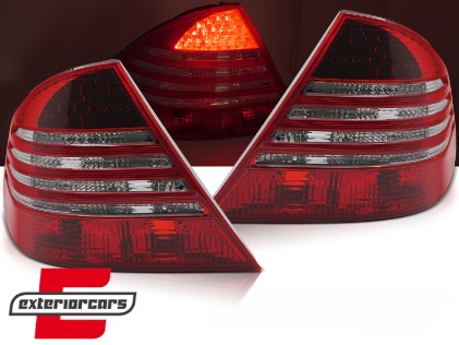 LED stražnja svjetla (crvena/smoke) / Mercedes S-klasa W220 (1998-2005), LDMEF9