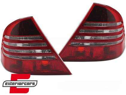 LED stražnja svjetla (crvena/smoke) / Mercedes S-klasa W220 (1998-2005), LDMEF9