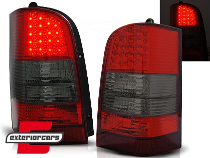 LED stražnja svjetla (crvena/smoke) / Mercedes Vito V-klasa W638 (1996-2003), LDME33