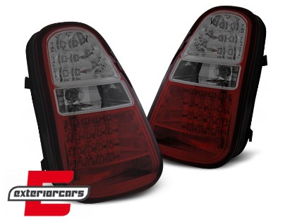 LED stražnja svjetla (crvena/smoke) / MINI COOPER R50 R52 R53 (2001-2008), LDMC10