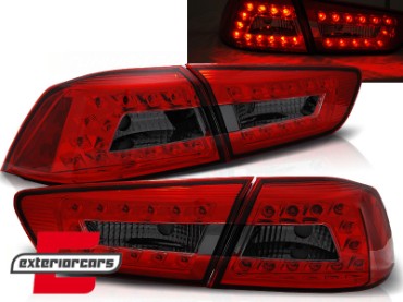 LED stražnja svjetla (crvena/smoke) / Mitsubishi Lancer 8 limuzina (2007-2011), LDMI05