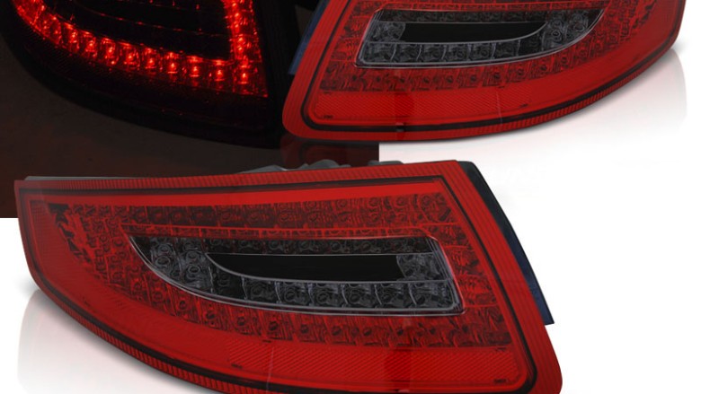 LED stražnja svjetla (crvena/smoke) / Porsche 911 (997) (2004-2009), LDPO19