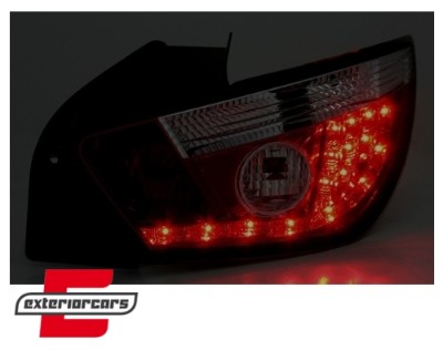LED stražnja svjetla (crvena/smoke) / Seat Ibiza 6J (2008-) hatchback 3V, LDSE15