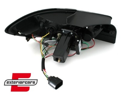 LED stražnja svjetla (crvena/smoke) / Seat Ibiza 6J (2008-) hatchback 3V, LDSE15