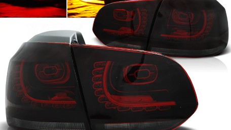 LED stražnja svjetla (crvena/smoke) / Volkswagen Golf VI (2008-2013), LDVW71