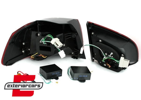 LED stražnja svjetla (crvena/smoke) / Volkswagen Golf VI (2008-2013), LDVW71