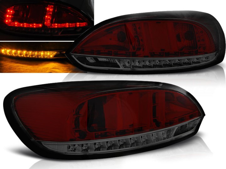 LED stražnja svjetla (crvena/smoke) / Volkswagen Scirocco III (2008-04.2014), LDVWC4