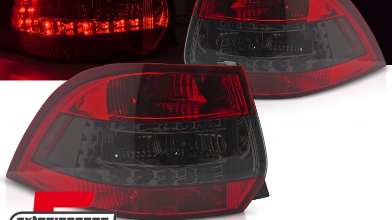 LED stražnja svjetla (crvena/smoke) / VW Golf 5 V karavan (2003-2009) Golf 6 VI karavan (2008-2013), LDVWW2
