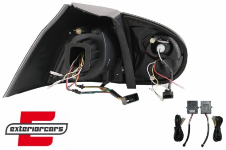 LED stražnja svjetla Dinamički žmigavci Urban style (crna/smoke), TLVWG5SFW
