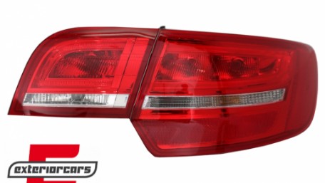 LED stražnja svjetla Facelift dizajn (crvena/kristal) / Audi A3 Sportback (2004-2008), LDAUA7