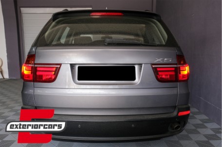 LED stražnja svjetla Facelift dizajn (crvena/kristal) / BMW X5 E70 (2007-05.2010), LDBME2