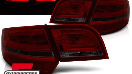 LED stražnja svjetla Facelift dizajn (crvena/smoke) / Audi A3 Sportback (2004-2008), LDAUA8