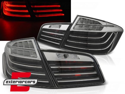 LED stražnja svjetla Facelift look (crna/chrome) / BMW serije 5 F10 (2010-07.2013) limuzina, LDBMF9