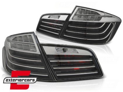 LED stražnja svjetla Facelift look (crna/chrome) / BMW serije 5 F10 (2010-07.2013) limuzina, LDBMF9