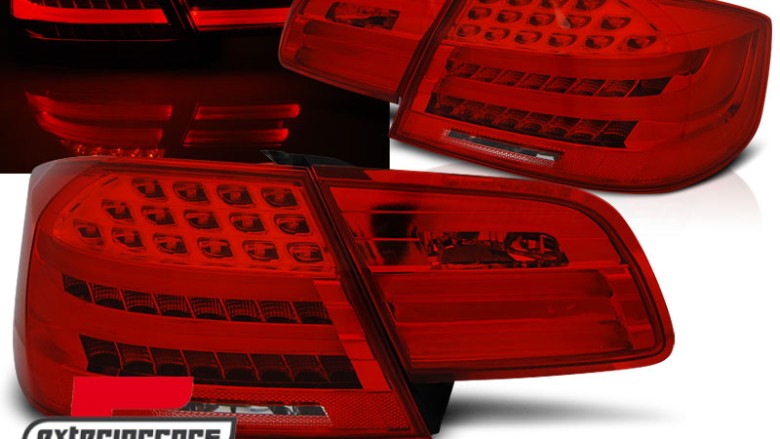 LED stražnja svjetla Facelift look (crvena/kristal) / BMW serije 3 E92 Coupe (2006-03.2010), LDBME4