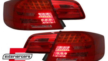 LED stražnja svjetla Facelift look (crvena/kristal) / BMW serije 3 E92 Coupe (2006-03.2010), LDBME4